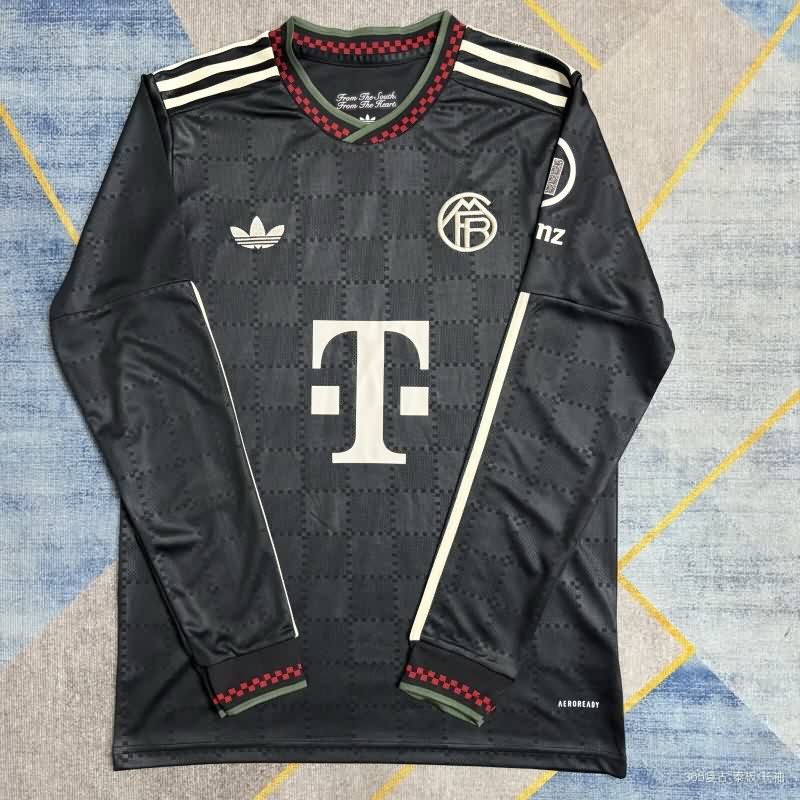 AAA Quality Bayern Munich 25/26 Third Long Sleeve Soccer Jersey