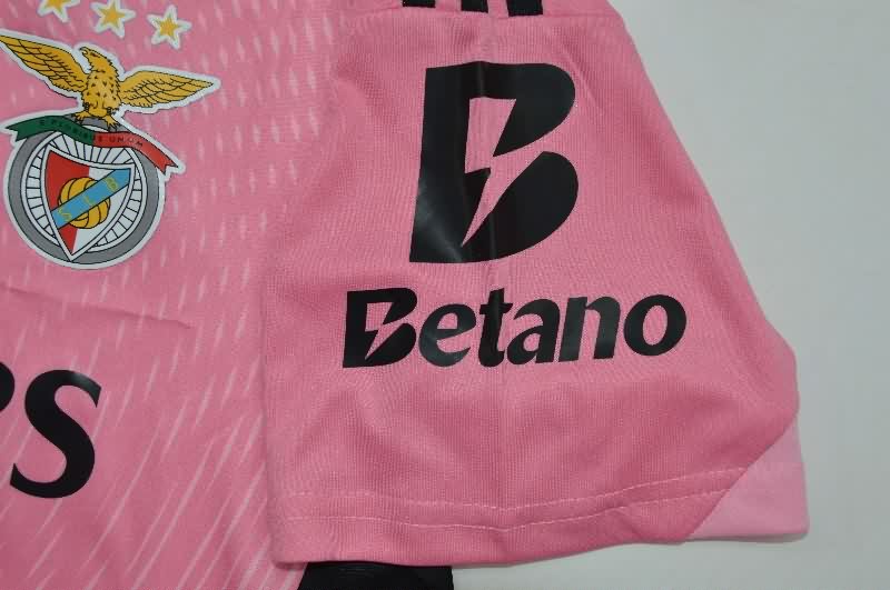 AAA Quality Benfica 25/26 Goalkeeper Pink Soccer Jersey