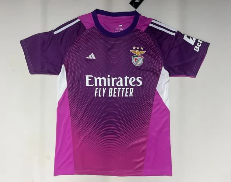 AAA Quality Benfica 25/26 Goalkeeper Purple Soccer Jersey AAA Quality Benfica 25/26 Goalkeeper Purple Soccer Jersey