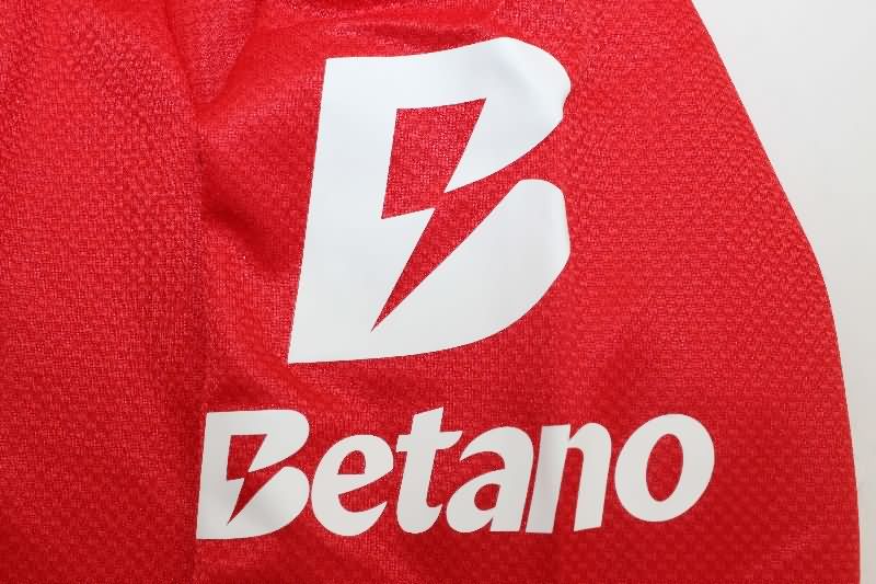 AAA Quality Benfica 25/26 Home Long Sleeve Soccer Jersey