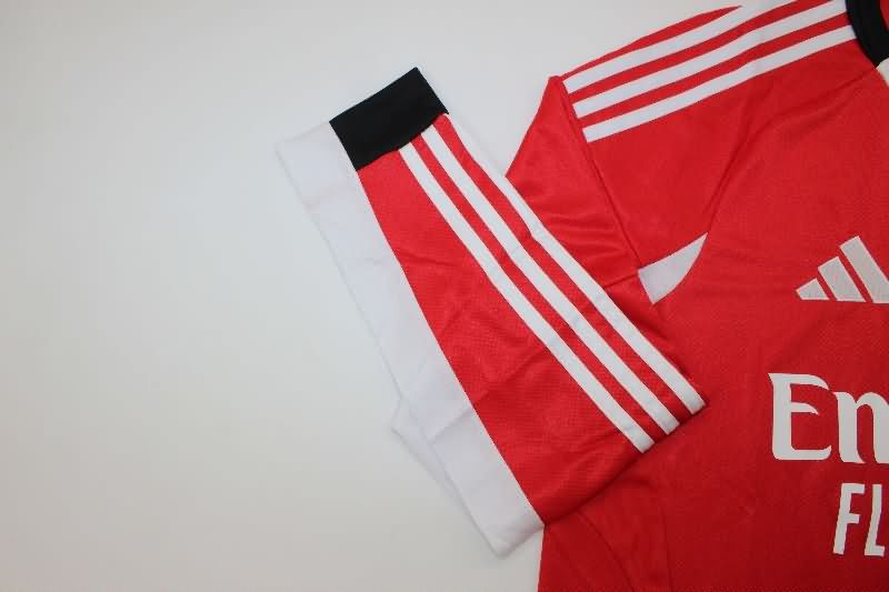 AAA Quality Benfica 25/26 Home Long Sleeve Soccer Jersey