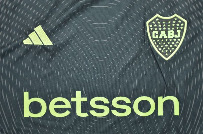 AAA Quality Boca Juniors 2025 Goalkeeper Black Soccer Jersey