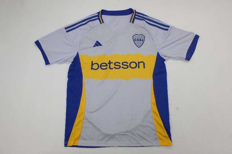 Boca Juniors Soccer Jersey Grey Replica 2025