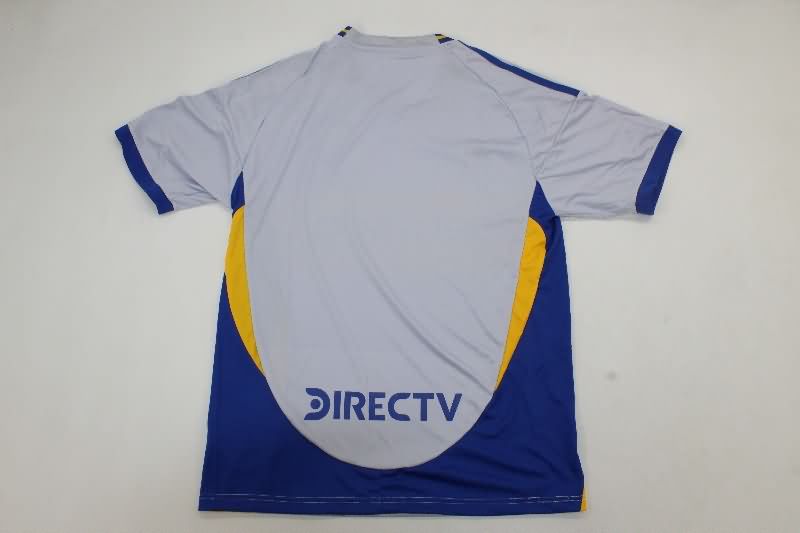 Boca Juniors Soccer Jersey Grey Replica 2025