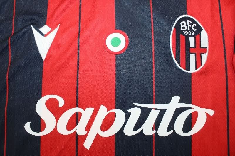 AAA Quality Bologna 25/26 Home Soccer Jersey