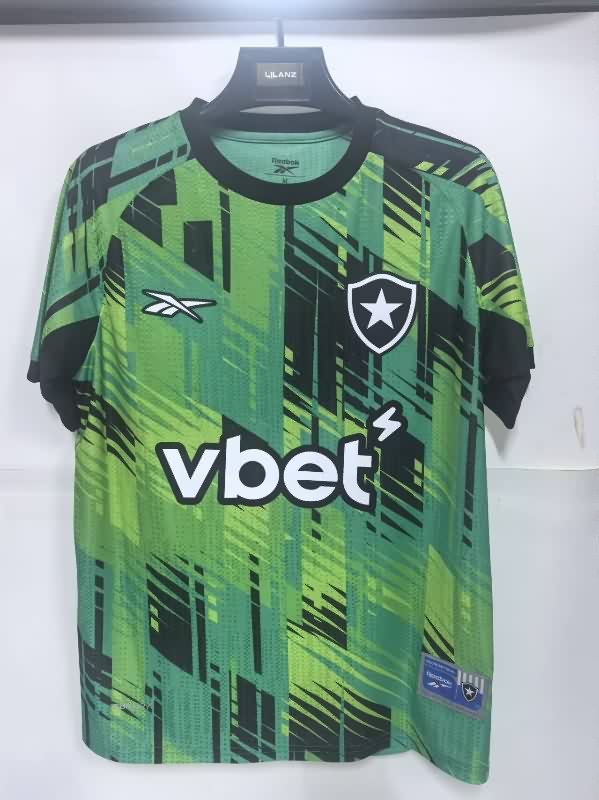 AAA Quality Botafogo 2025 Goalkeeper Green Soccer Jersey 02