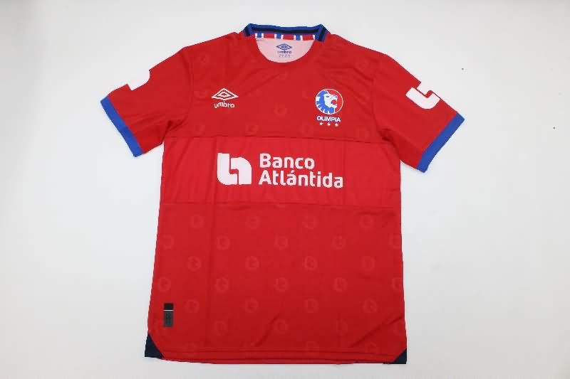 AAA Quality CD Olimpia 2025 Away Soccer Jersey