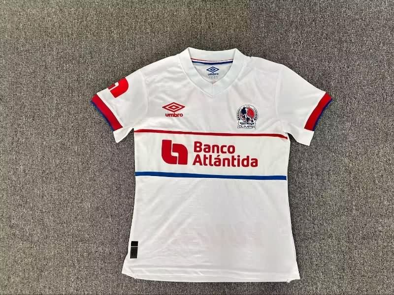 AAA Quality CD Olimpia 2025 Home Women Soccer Jersey
