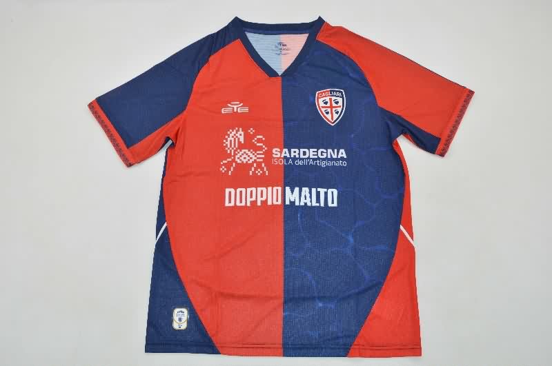 AAA Quality Cagliari 25/26 Home Soccer Jersey AAA Quality Cagliari 25/26 Home Soccer Jersey