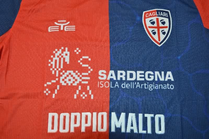AAA Quality Cagliari 25/26 Home Soccer Jersey