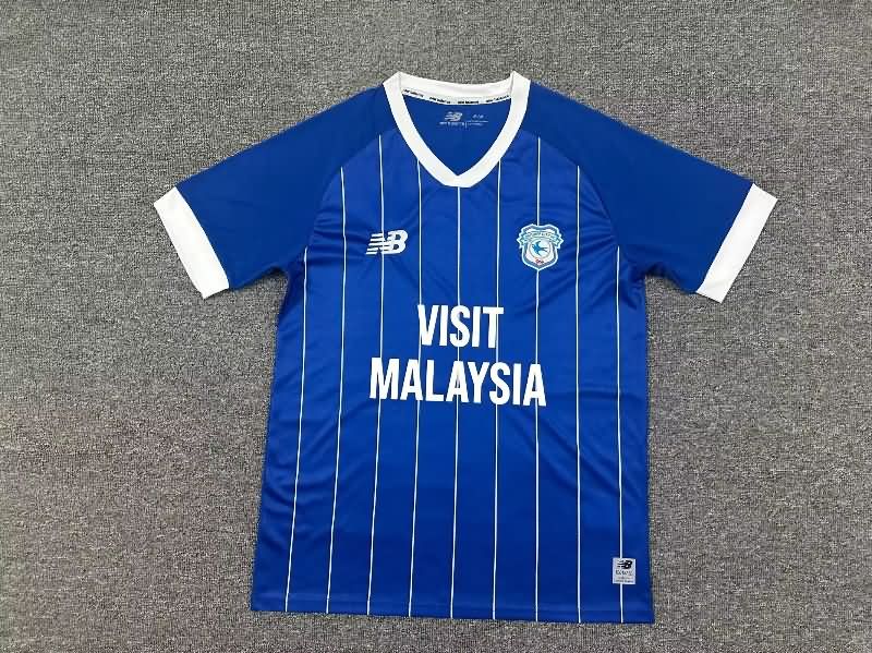 AAA Quality Cardiff City 25/26 Home Soccer Jersey AAA Quality Cardiff City 25/26 Home Soccer Jersey