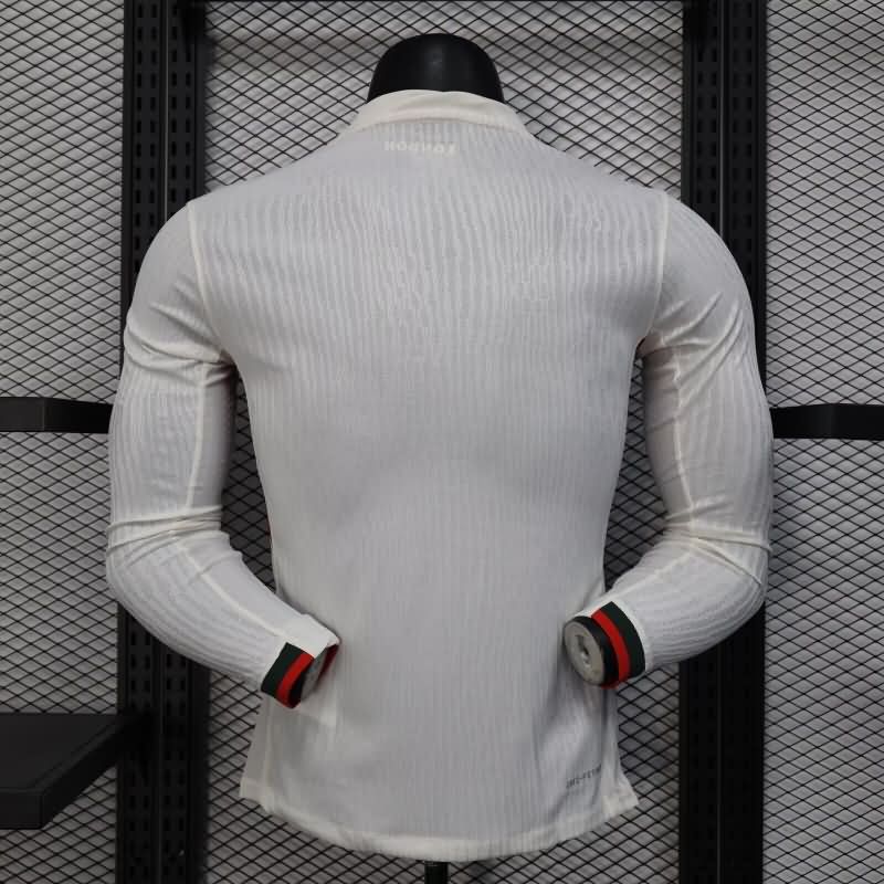 AAA Quality Chelsea 25/26 Away Long Sleeve Soccer Jersey (Player)