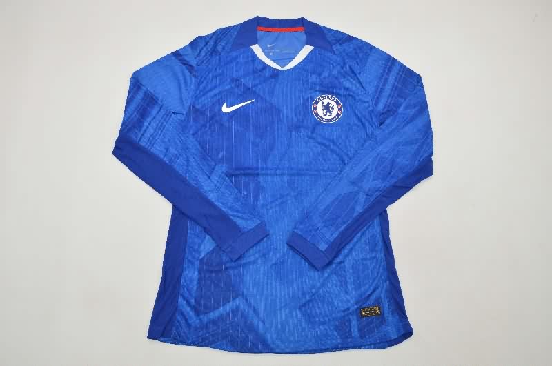AAA Quality Chelsea 25/26 Home Long Sleeve Soccer Jersey (Player) AAA Quality Chelsea 25/26 Home Long Sleeve Soccer Jersey (Player)