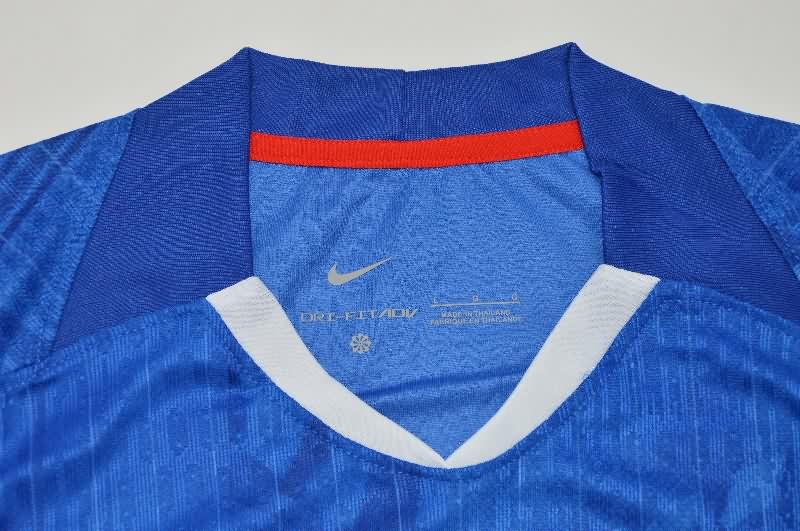 AAA Quality Chelsea 25/26 Home Long Sleeve Soccer Jersey (Player)