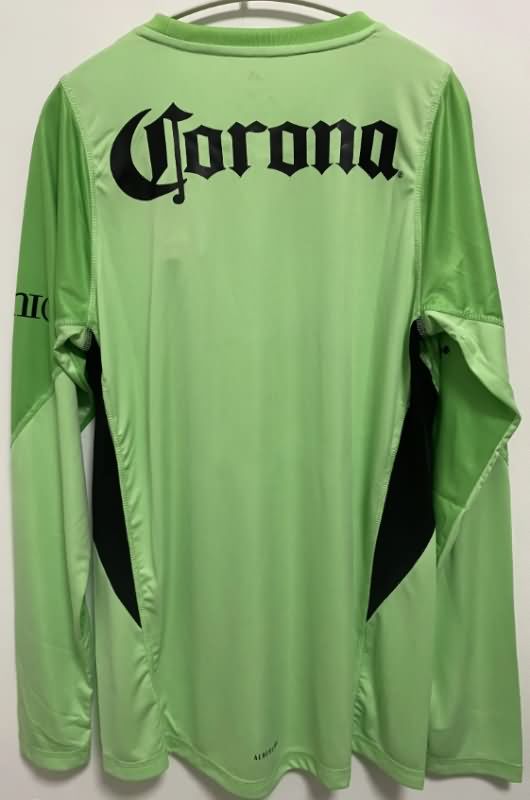 AAA Quality Club America 25/26 Goalkeeper Green Long Sleeve Jersey (Player)