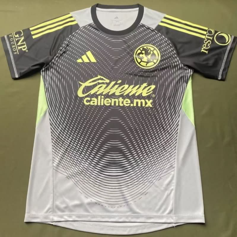 AAA Quality Club America 25/26 Goalkeeper Grey Soccer Jersey