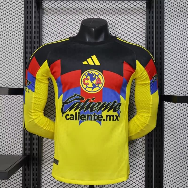 AAA Quality Club America 25/26 Home Long Sleeve Soccer Jersey (Player)