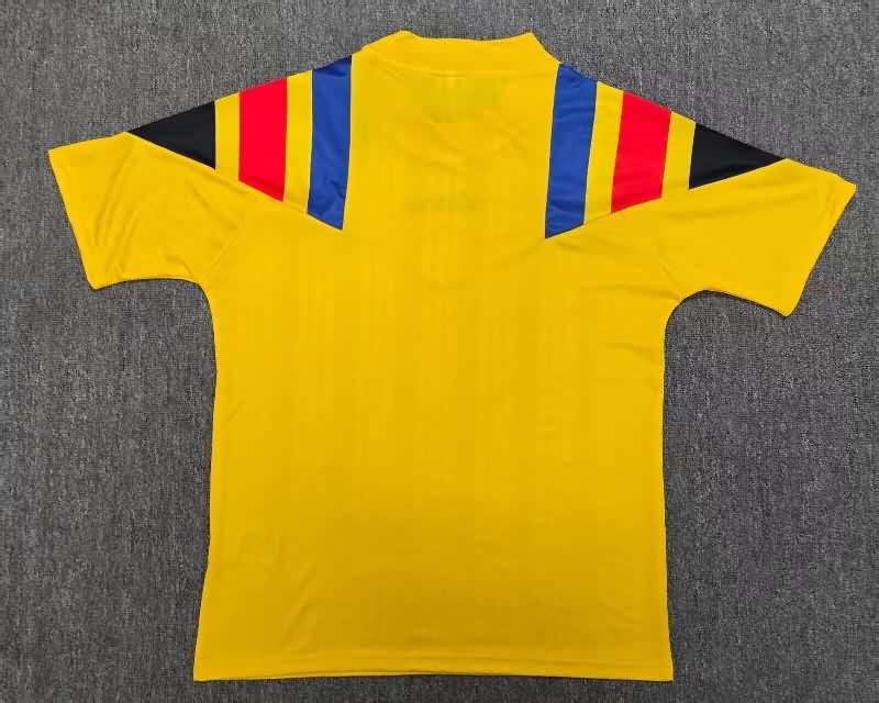 AAA Quality Club America 25/26 Yellow Soccer Jersey 03