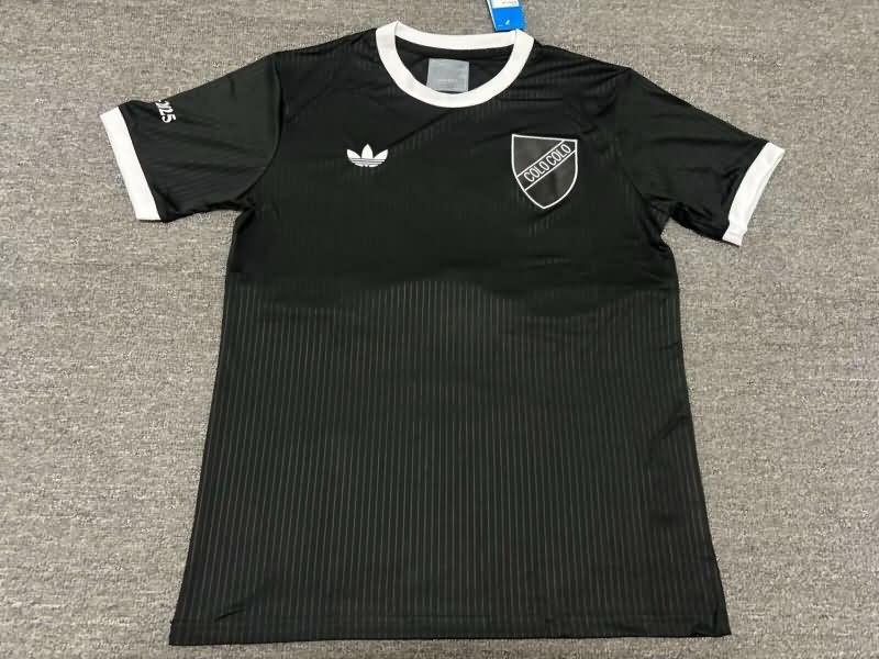 AAA Quality Colo Colo 100th Anniversary Black Soccer Jersey