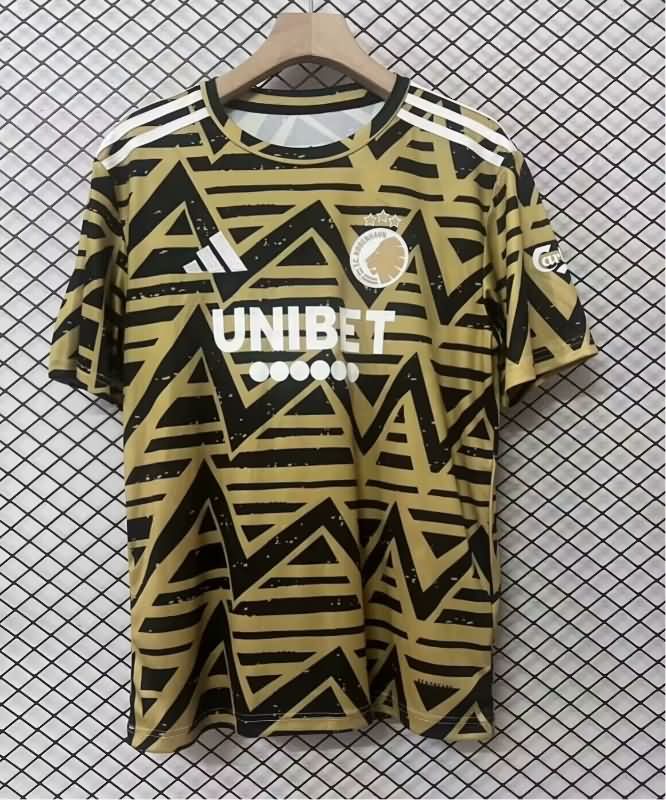 AAA Quality Copenhagen 25/26 Goalkeeper Gold Soccer Jersey