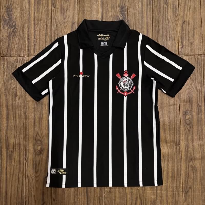 AAA Quality Corinthians 2025 Black Soccer Jersey