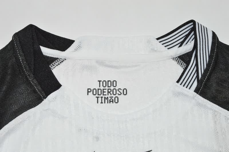 AAA Quality Corinthians 2025 Home Soccer Jersey (Player)