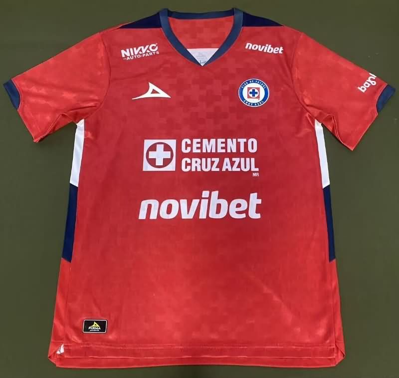 AAA Quality Cruz Azul 25/26 Goalkeeper Red Soccer Jersey (Player) AAA Quality Cruz Azul 25/26 Goalkeeper Red Soccer Jersey (Player)