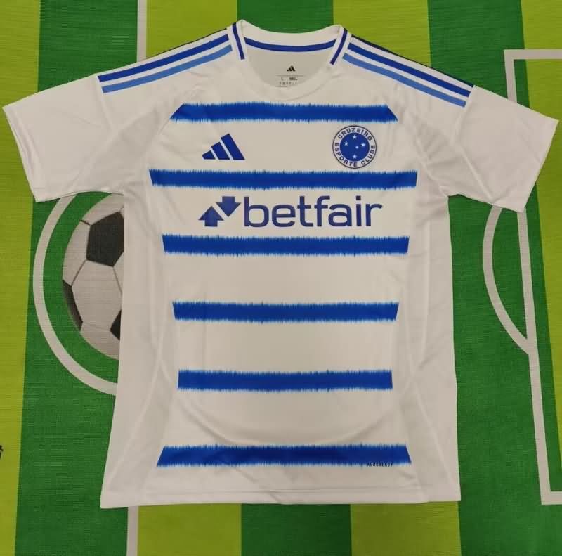 AAA Quality Cruzeiro 2025 Away Soccer Jersey