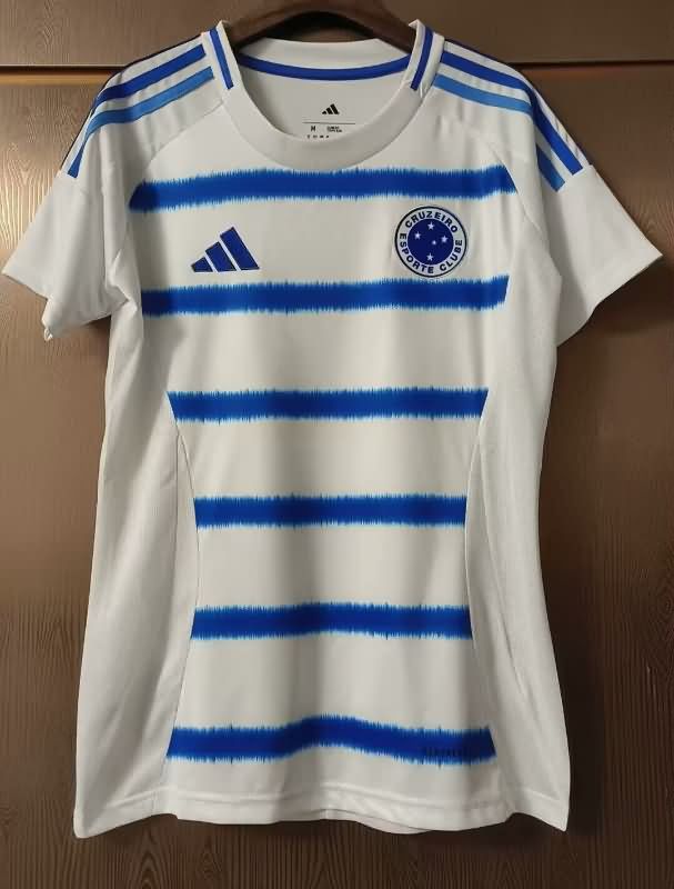 AAA Quality Cruzeiro 2025 Away Women Soccer Jersey