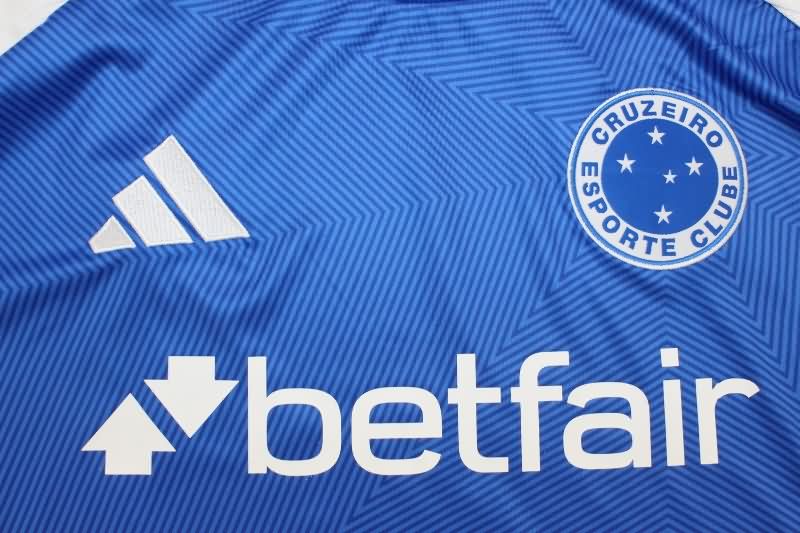 AAA Quality Cruzeiro 2025 Home Soccer Jersey