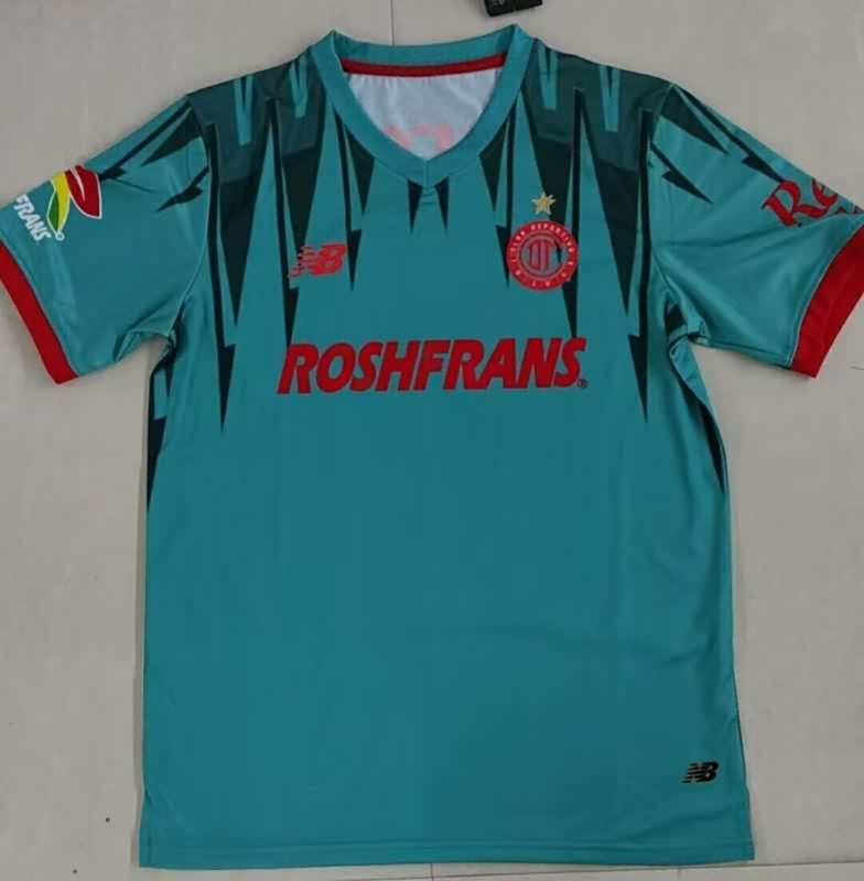 AAA Quality Deportivo Toluca 25/26 Goalkeeper Green Soccer Jersey (Player)