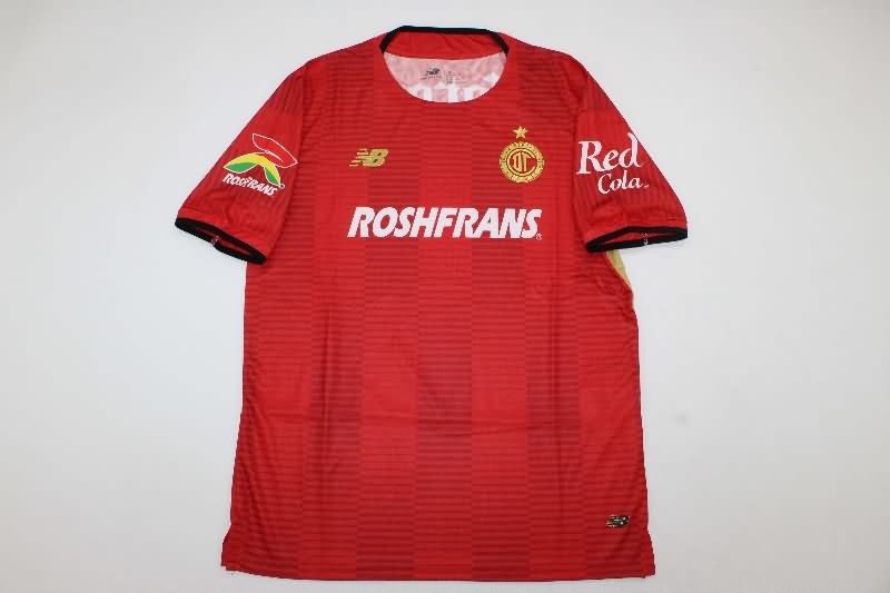 AAA Quality Deportivo Toluca 25/26 Home Soccer Jersey (Player)