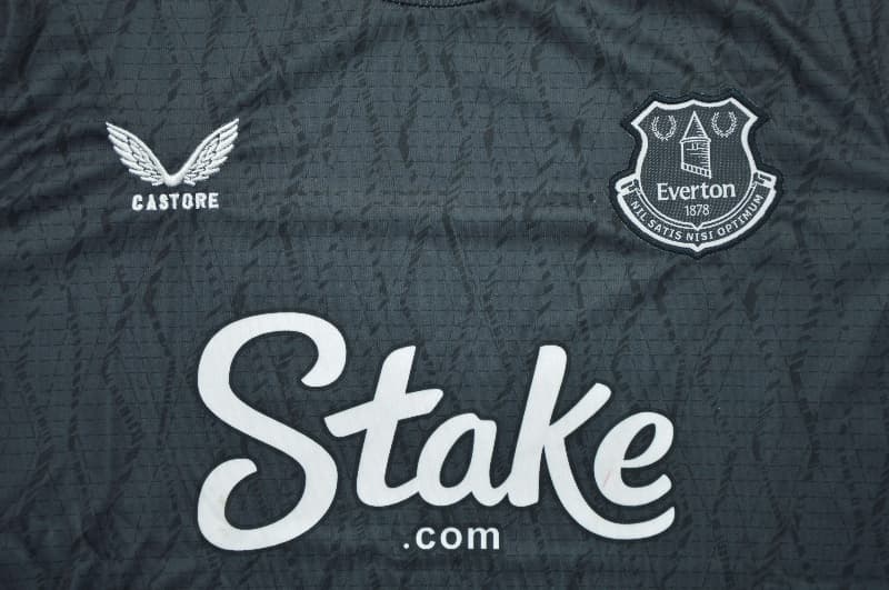 AAA Quality Everton 25/26 Goalkeeper Grey Soccer Jersey