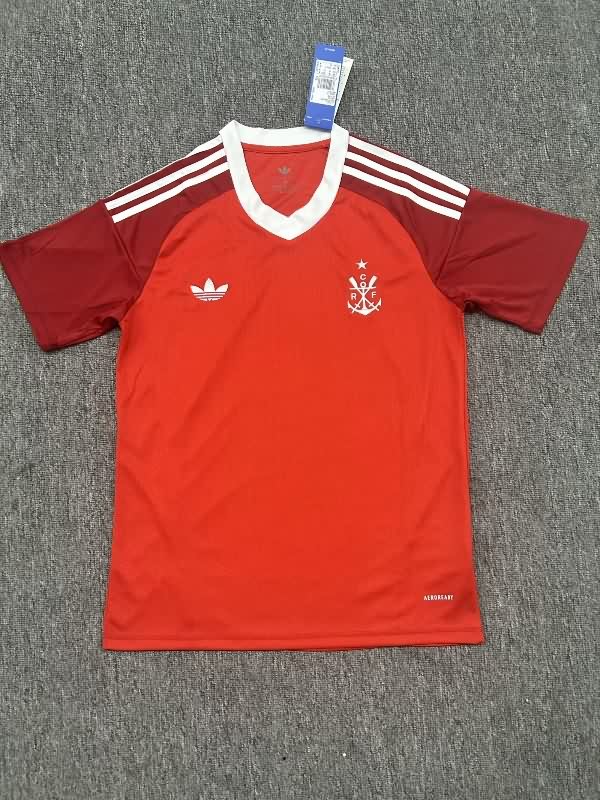 AAA Quality Flamengo 2025 Goalkeeper Red Soccer Jersey