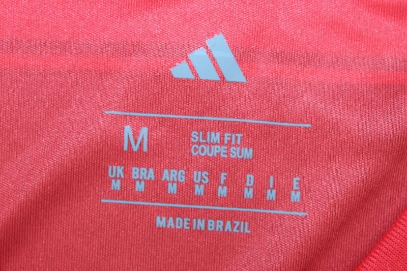 Flamengo Soccer Jersey Home Long Sleeve Replica 2025