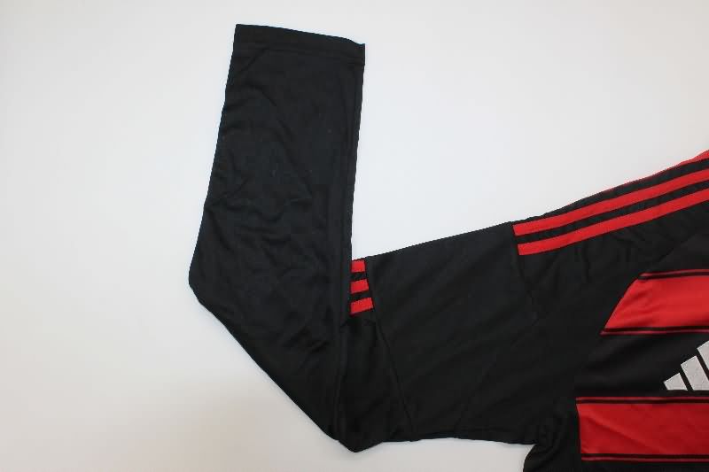 Flamengo Soccer Jersey Home Long Sleeve Replica 2025