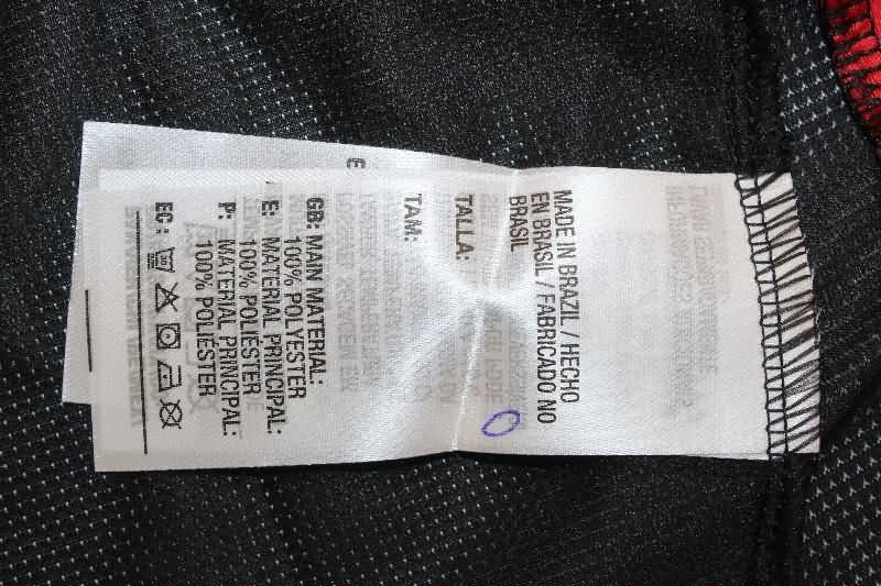 Flamengo Soccer Jersey Home Long Sleeve Replica 2025