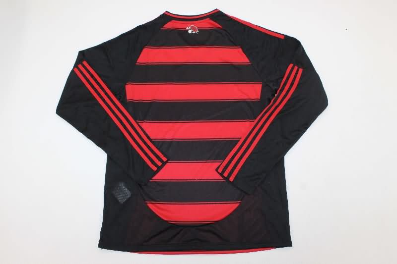 Flamengo Soccer Jersey Home Long Sleeve Replica 2025