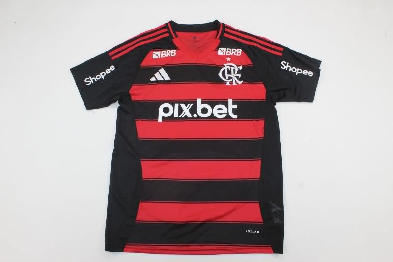Flamengo Soccer Jersey Home Replica 2025