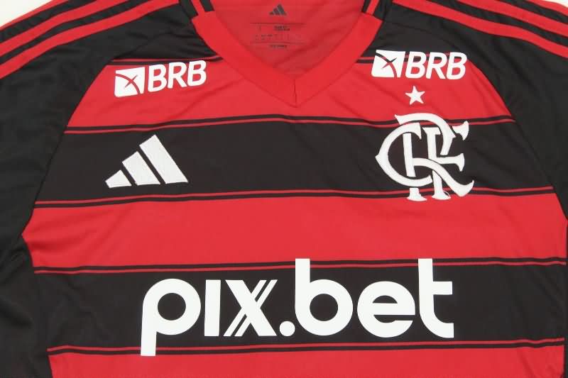 Flamengo Soccer Jersey Home Replica 2025