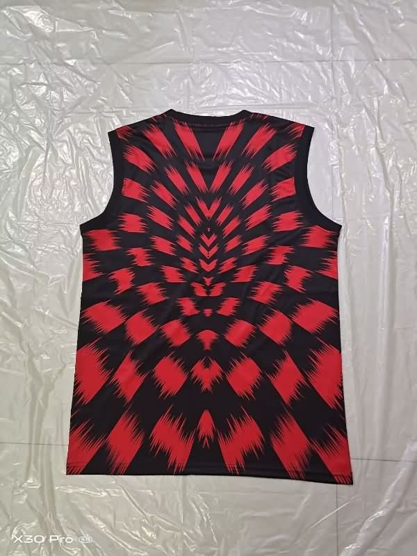 Flamengo Soccer Jersey Red Vest Replica 2025