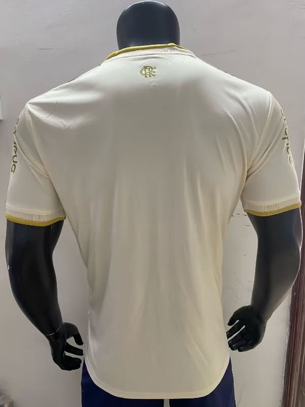 AAA Quality Flamengo 2025 Third Soccer Jersey Sponsor