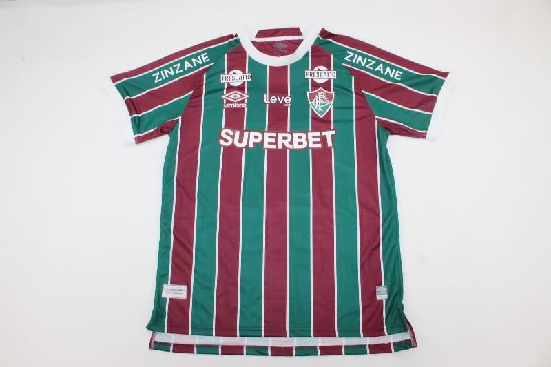 AAA Quality Fluminense 2025 Home Soccer Jersey Sponsor