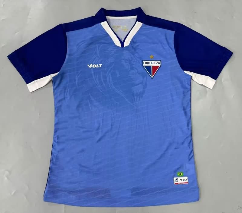 AAA Quality Fortaleza 2025 Goalkeeper Blue Soccer Jersey