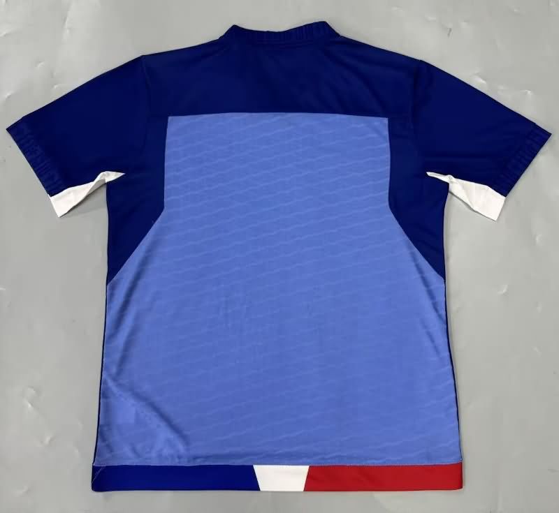 AAA Quality Fortaleza 2025 Goalkeeper Blue Soccer Jersey
