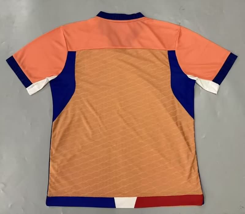 AAA Quality Fortaleza 2025 Goalkeeper Orange Soccer Jersey