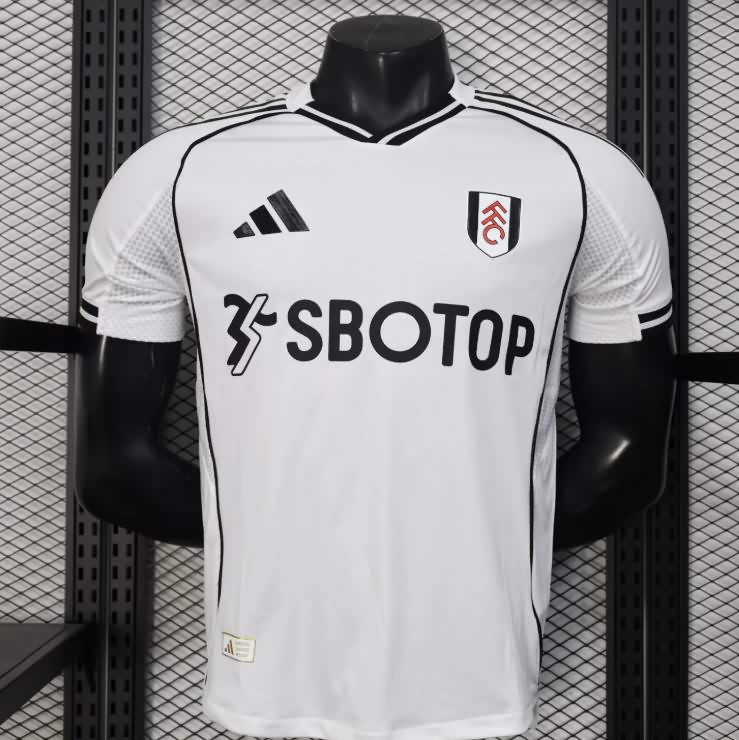 AAA Quality Fulham 25/26 Home Soccer Jersey (Player)