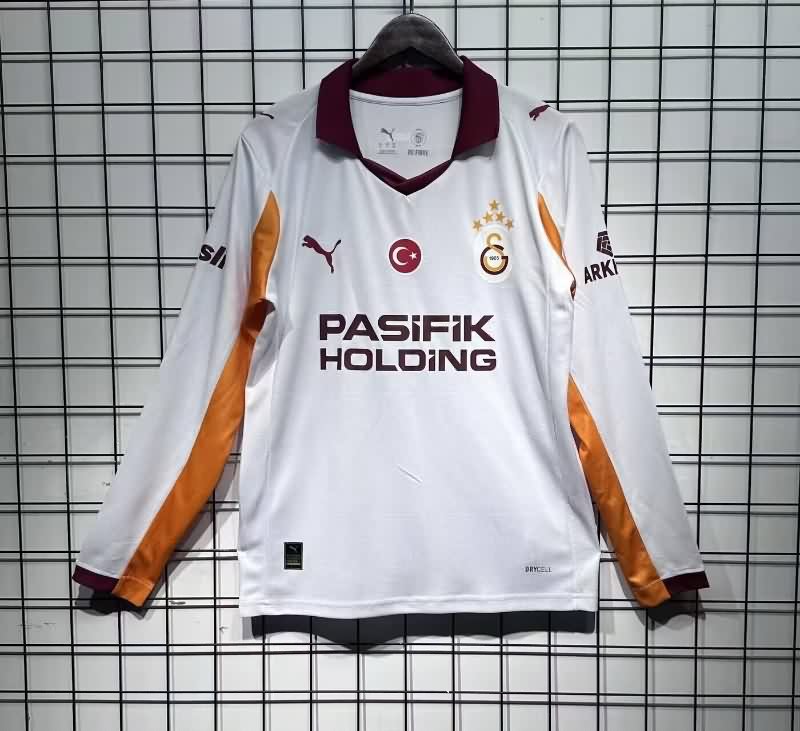 AAA Quality Galatasaray 25/26 Away Long Sleeve Soccer Jersey AAA Quality Galatasaray 25/26 Away Long Sleeve Soccer Jersey
