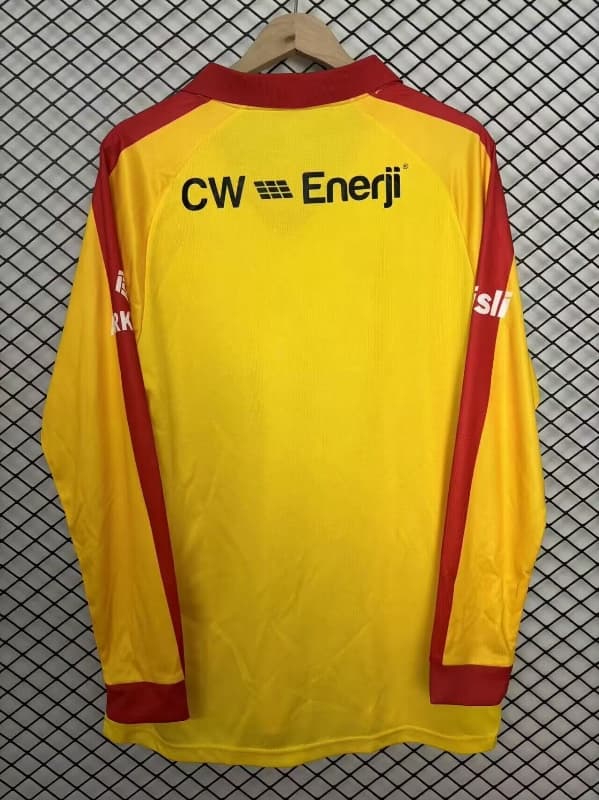 AAA Quality Galatasaray 25/26 Yellow Long Sleeve Soccer Jersey