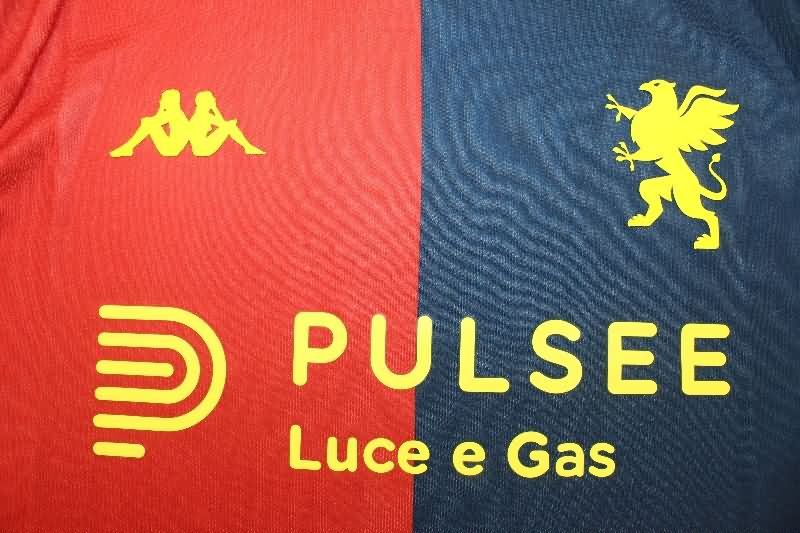 AAA Quality Genoa 25/26 Home Soccer Jersey